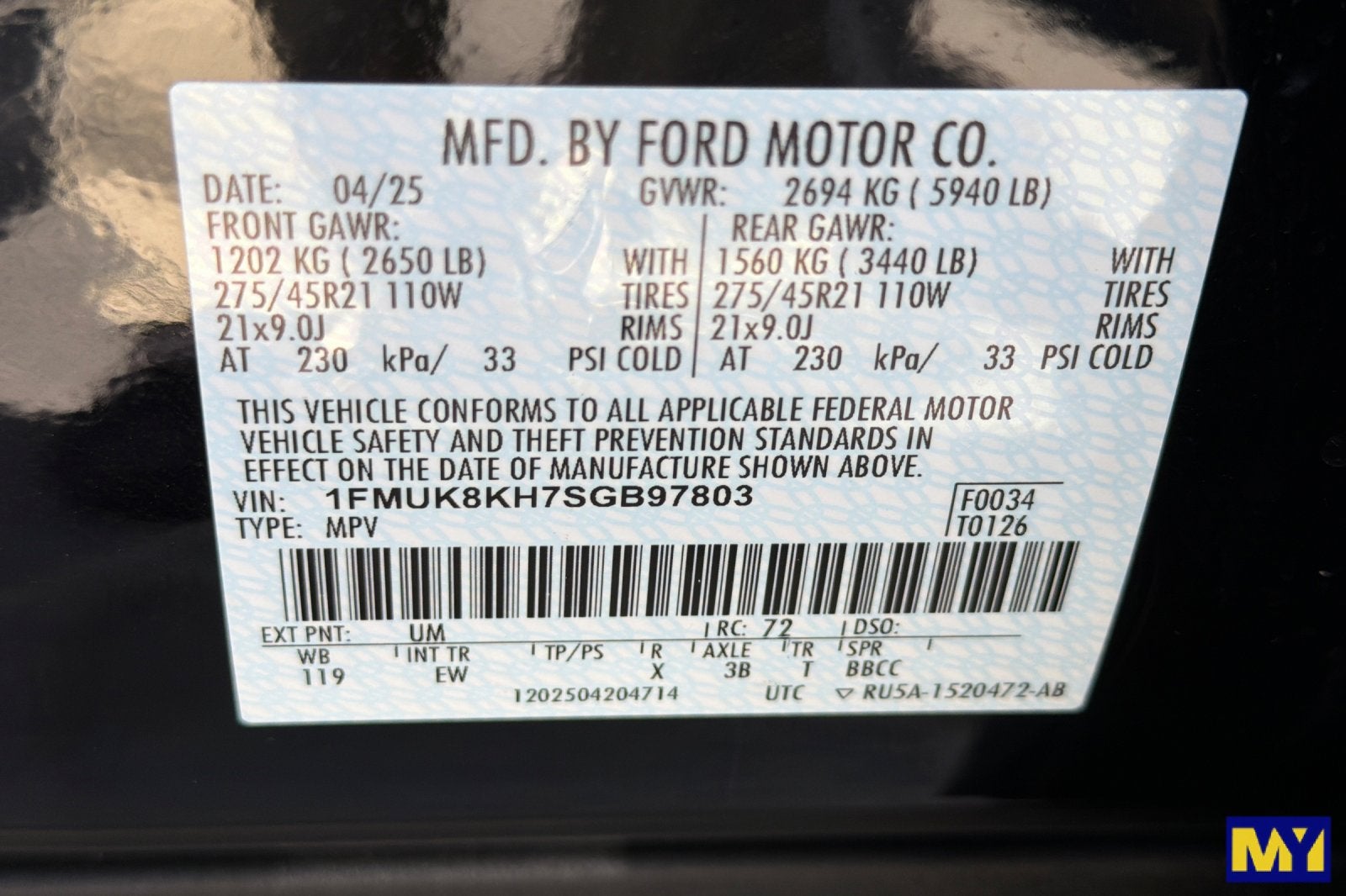 2025 Ford Explorer ST-Line