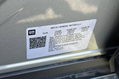 2027 Chevrolet Bolt LT