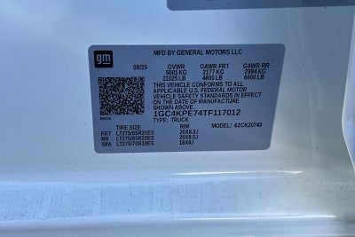 2026 Chevrolet Silverado 2500 HD LTZ