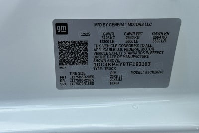 2026 Chevrolet Silverado 2500 HD LTZ