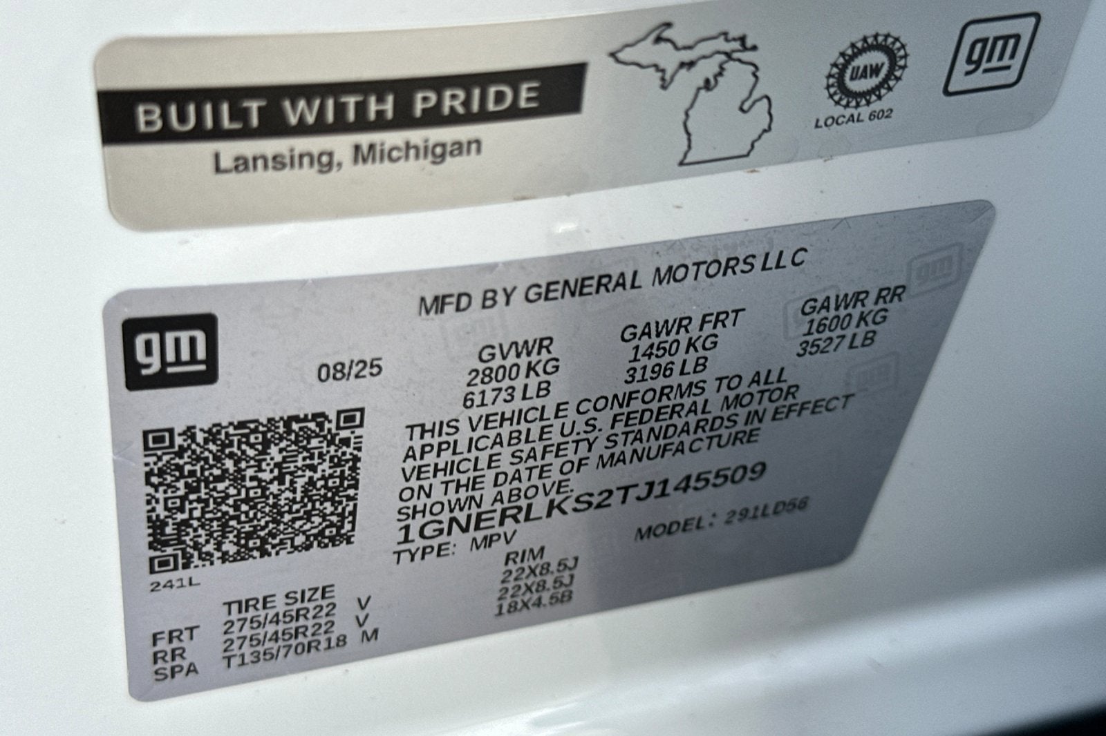 2026 Chevrolet Traverse RS