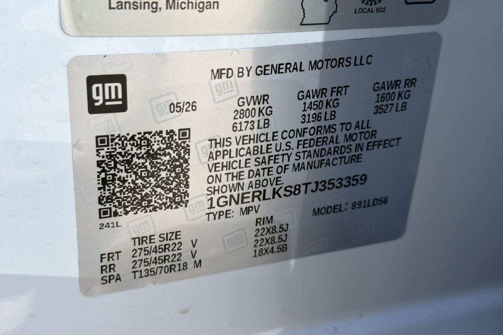 2026 Chevrolet Traverse RS