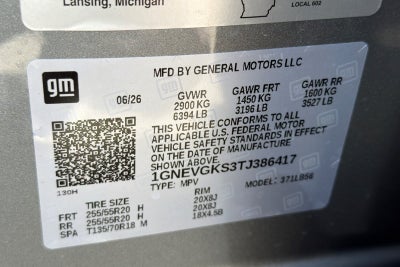 2026 Chevrolet Traverse LT