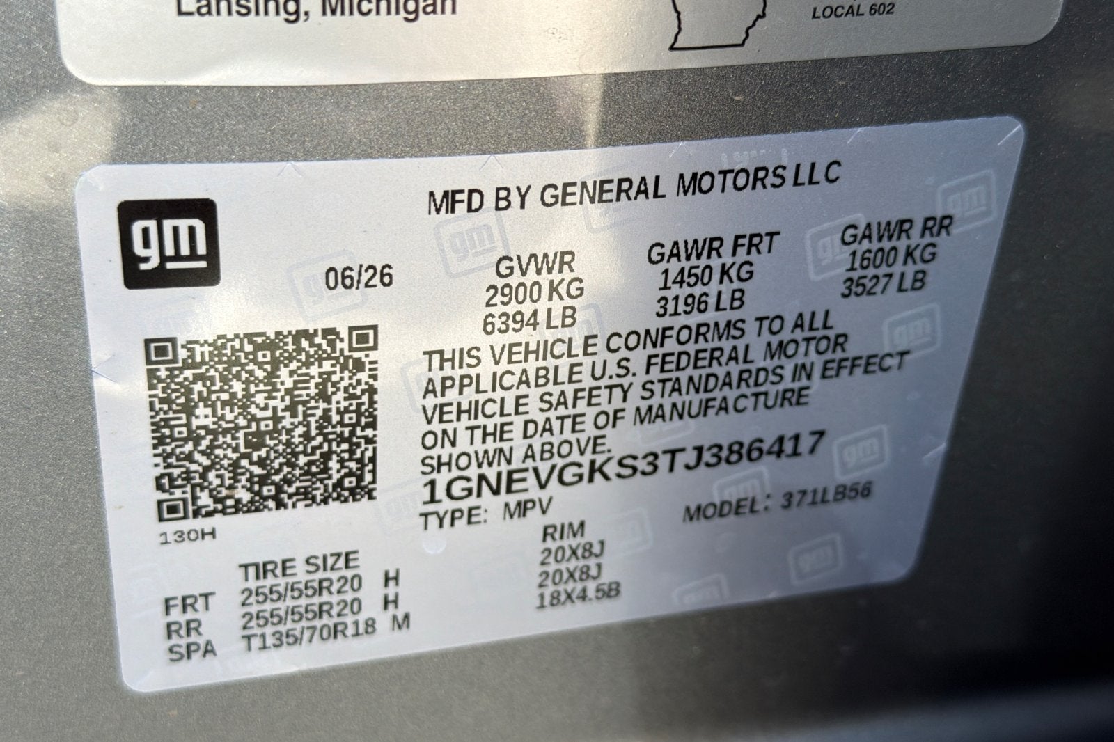 2026 Chevrolet Traverse LT