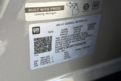 2026 Chevrolet Traverse Z71