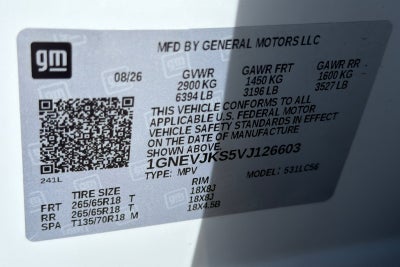 2027 Chevrolet Traverse Z71