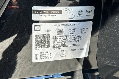 2026 Chevrolet Traverse Z71