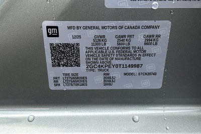 2026 Chevrolet Silverado 2500 HD LTZ