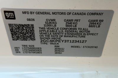 2026 Chevrolet Silverado 2500 HD LTZ