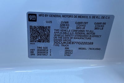 2026 Chevrolet Silverado 1500 LT