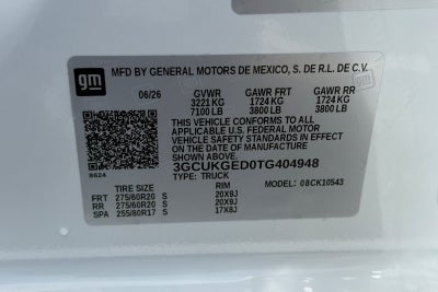 2026 Chevrolet Silverado 1500 LTZ