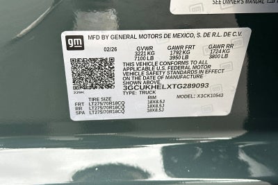 2026 Chevrolet Silverado 1500 ZR2