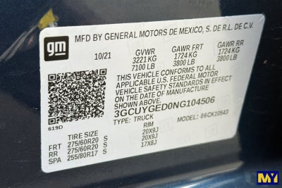 2022 Chevrolet Silverado 1500 LTD LTZ