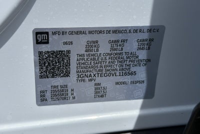 2027 Chevrolet Equinox RS