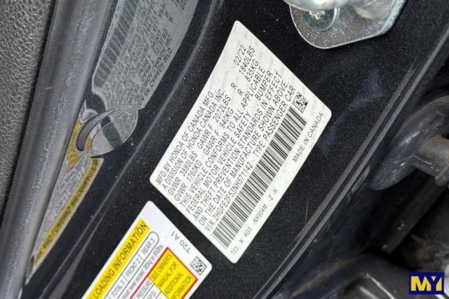 2022 Honda Civic Sedan Sport