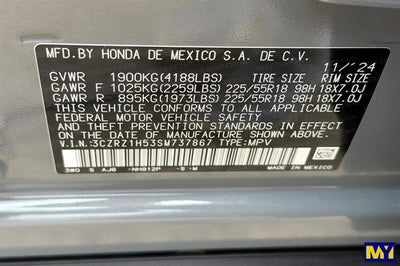 2025 Honda HR-V Sport