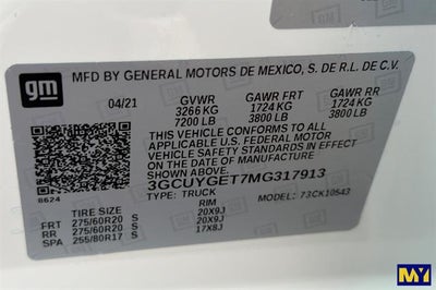 2021 Chevrolet Silverado 1500 LTZ
