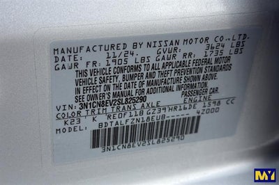 2025 Nissan Versa SV