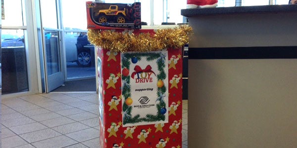 toy drive celebration